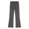 Indian Blue Jeans Flared Pants Diagonal Check