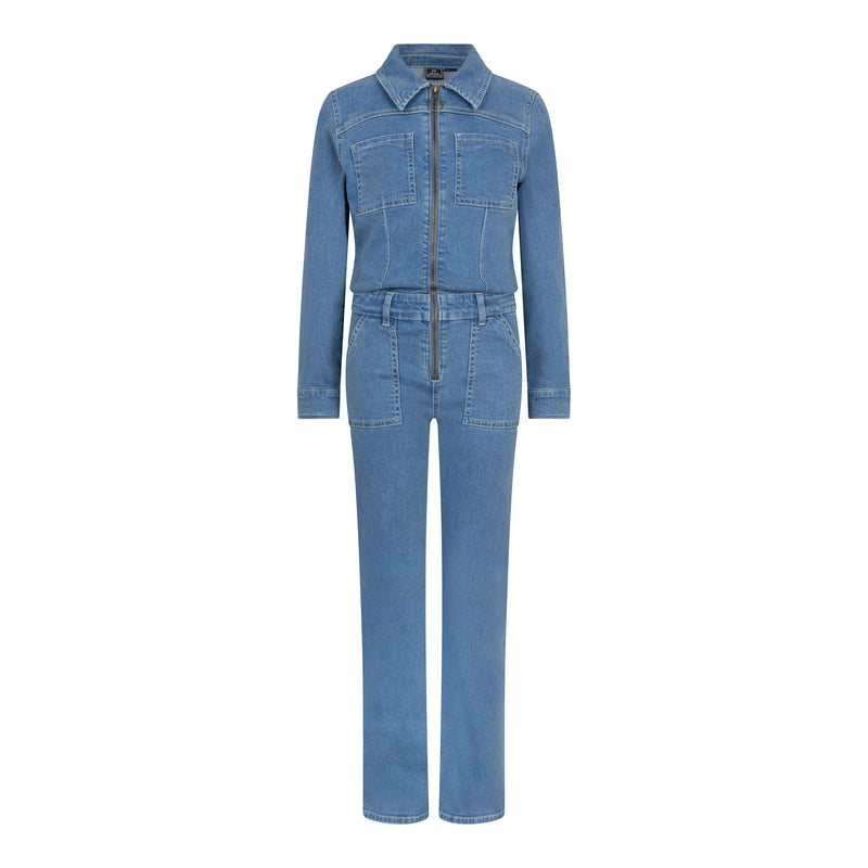 Indian Blue Jeans Denim Jumpsuit