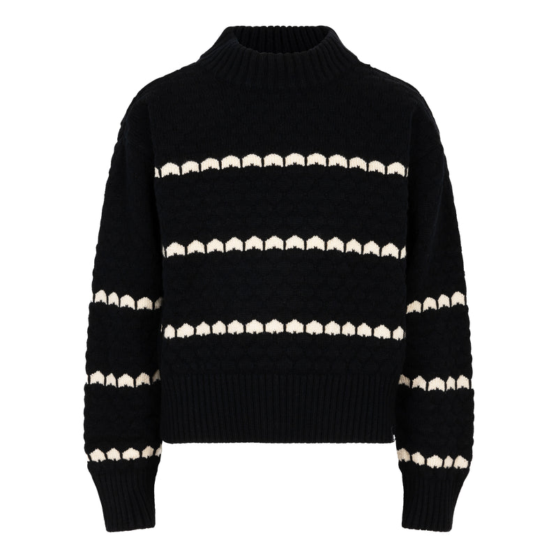 Indian Blue Jeans Knitwear Honey Comb