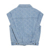 Indian Blue Jeans Sleeveless Fancy Denim Vest