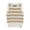 Indian Blue Jeans Knitted Singlet Striped