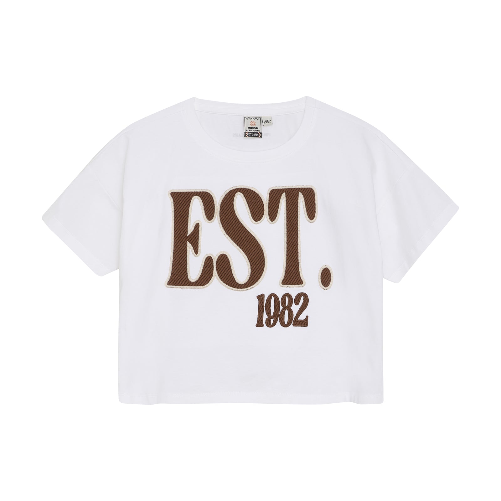 Indian Blue Jeans T-shirt Wide Cropped