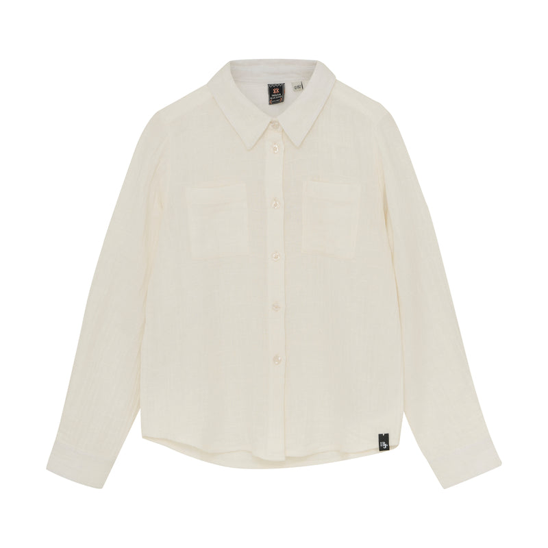 Indian Blue Jeans Shirt Longsleeve Linen