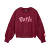 Meisjes Sweater Crochet van Indian Blue Jeans in de kleur Red Plum in maat 176.