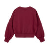 Meisjes Sweater Crochet van Indian Blue Jeans in de kleur Red Plum in maat 176.