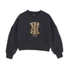 Meisjes Sweater Lava Dye  van Indian Blue Jeans in de kleur Phantom in maat 176.