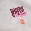 Meisjes Sweater Melange van Indian Blue Jeans in de kleur Cloud in maat 176.