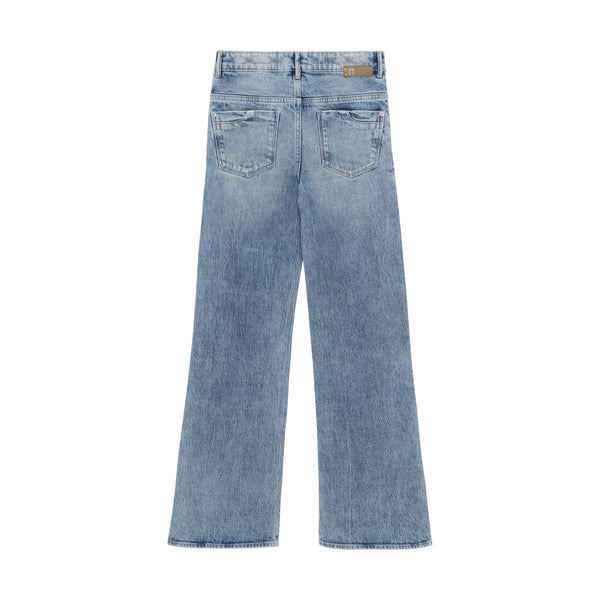 Indian Blue Jeans Wide Fit Medium Denim