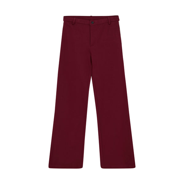 Meisjes Pants Wide Leg  van Indian Blue Jeans in de kleur Red Plum in maat 176.