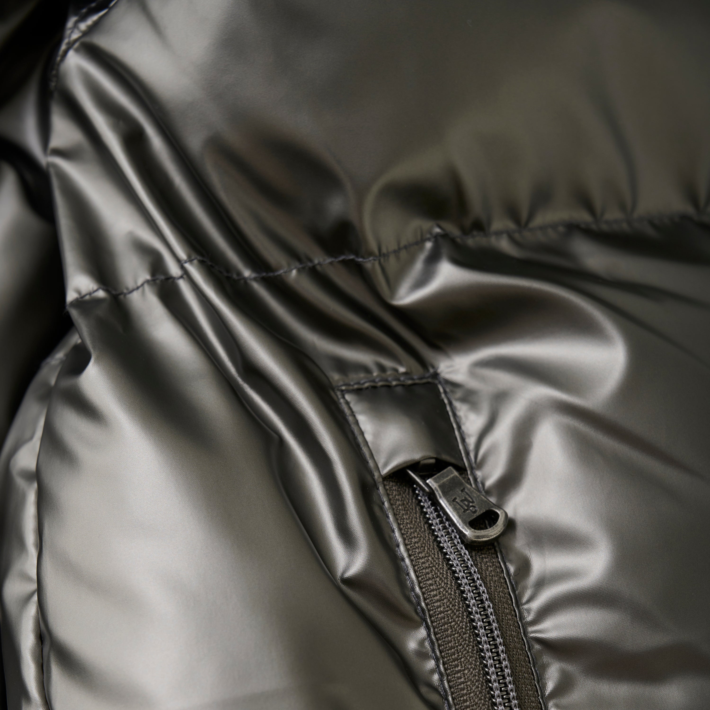 Meisjes Metallic Jacket  van Indian Blue Jeans in de kleur Pale Gold in maat 176.