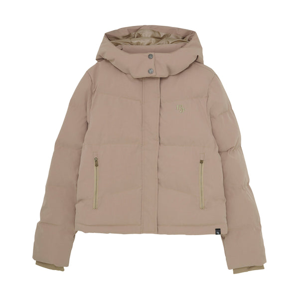 Meisjes Puffer Jacket  van Indian Blue Jeans in de kleur Cornstalk in maat 176.