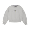 Meisjes Sweater Glitterprint van Indian Blue Jeans in de kleur Dove in maat 176.