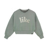 Meisjes Sweater Satin van Indian Blue Jeans in de kleur Iceberg Green in maat 176.