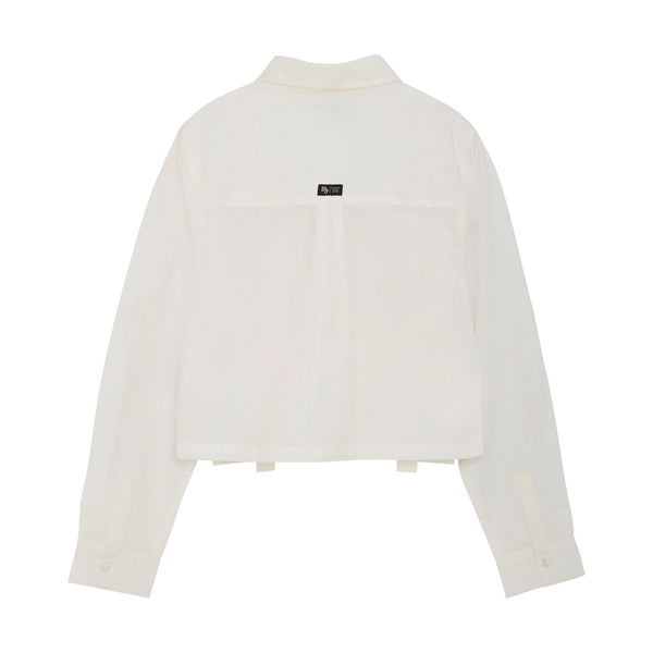 Indian Blue Jeans Shirt Cropped