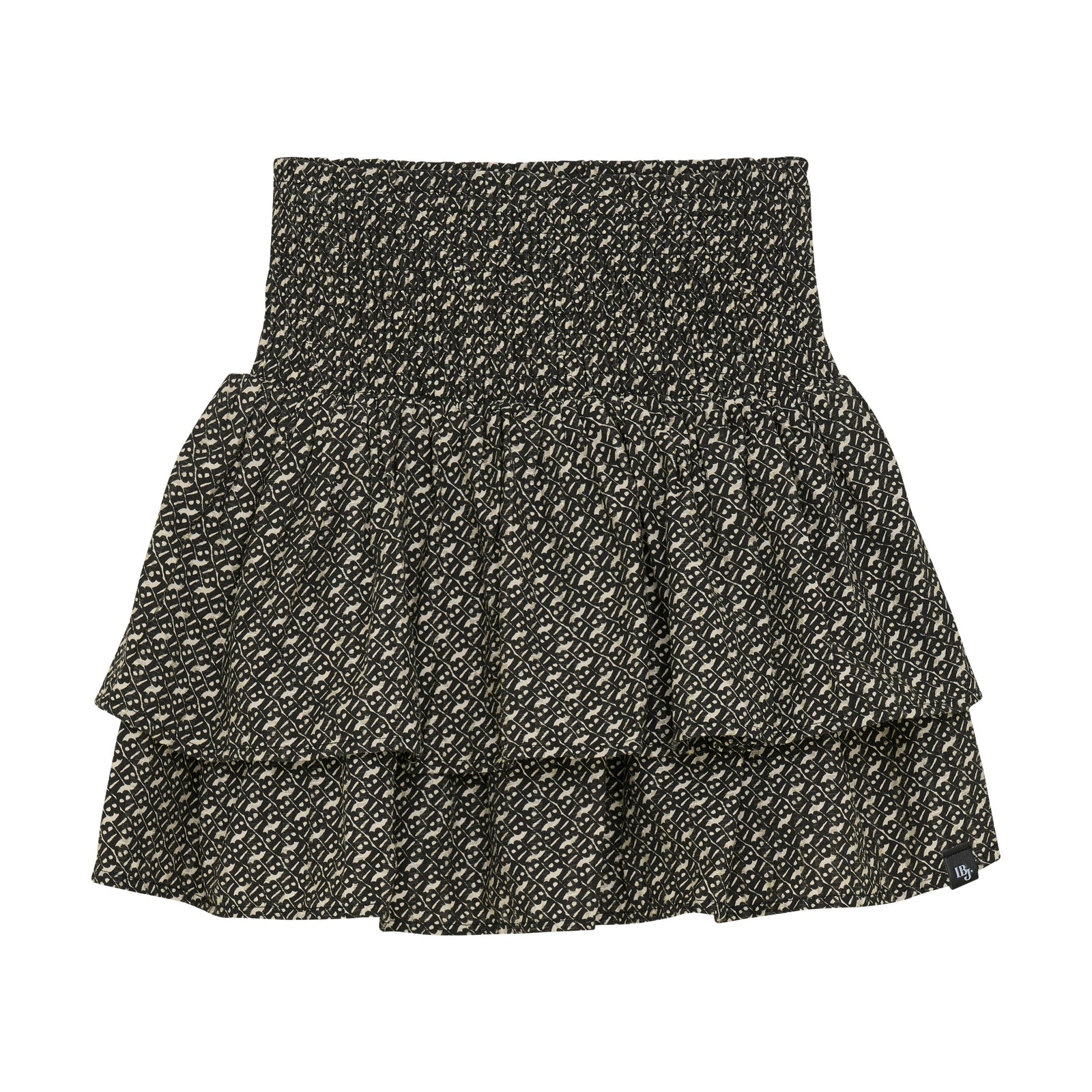 Indian Blue Jeans Skirt Logo