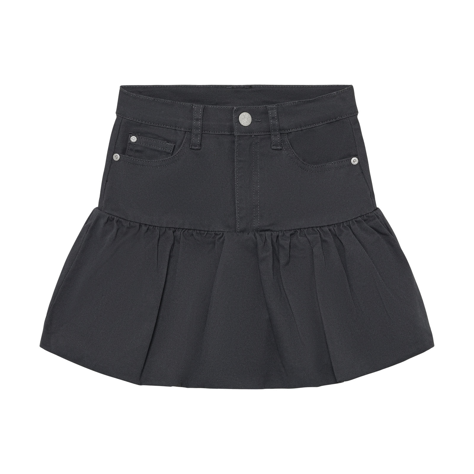 Indian Blue Jeans Skirt Balloon Twill