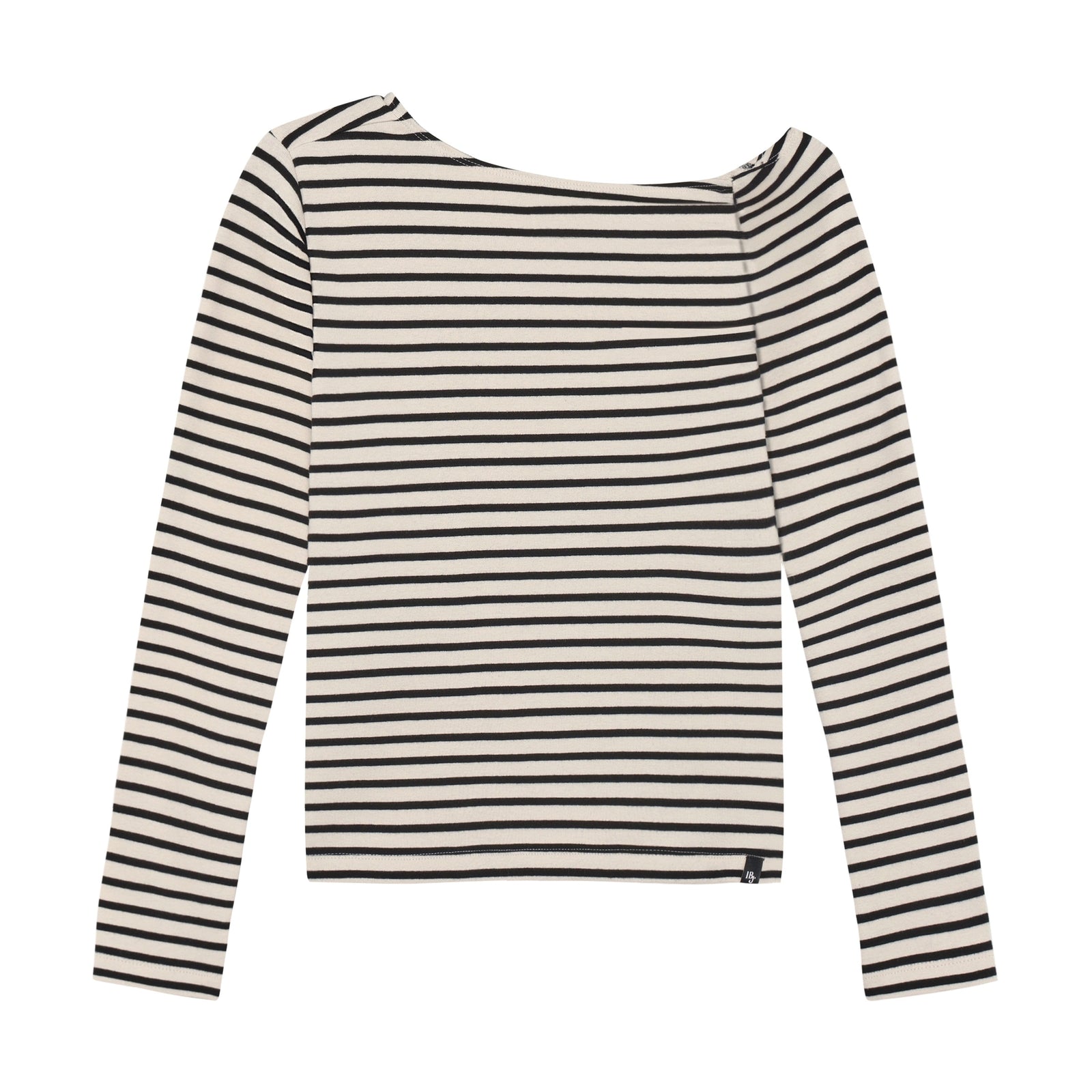 Indian Blue Jeans Longsleeve Offshoulder Stripe