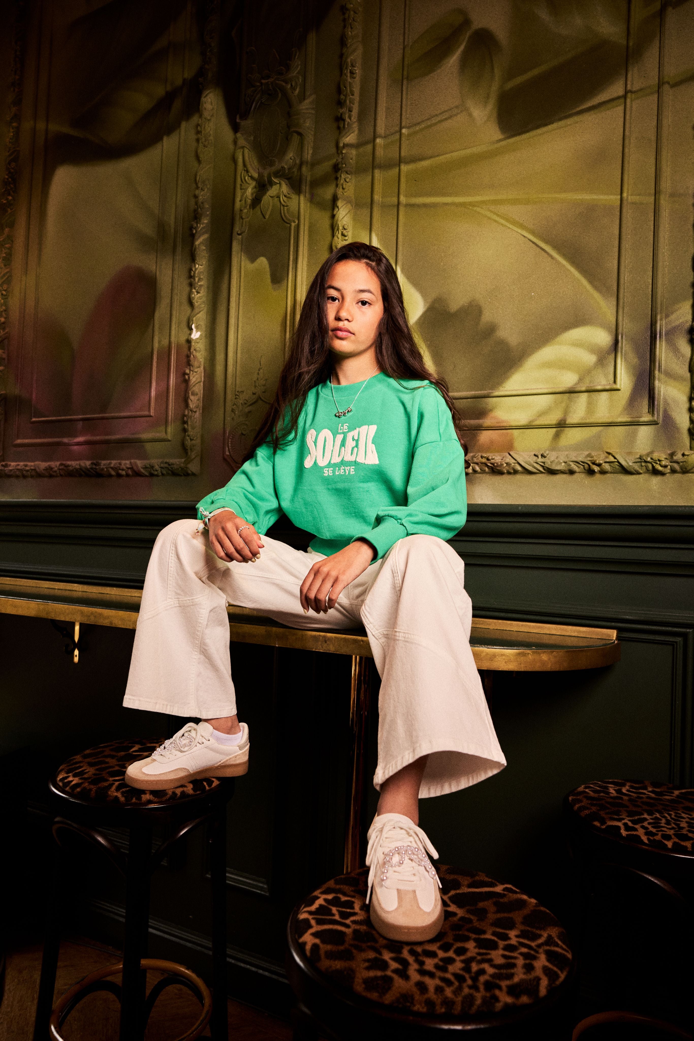 Indian Blue Jeans Sweater Soleil