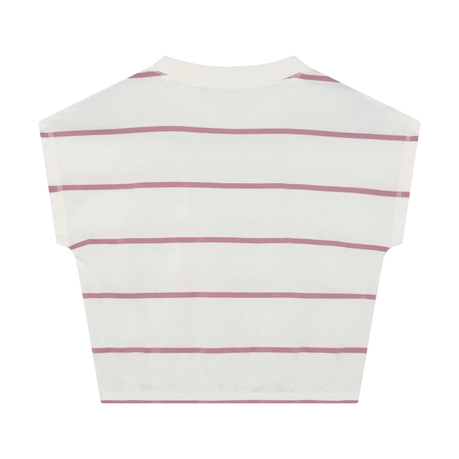 Indian Blue Jeans T-shirt Wide Cropped Stripe