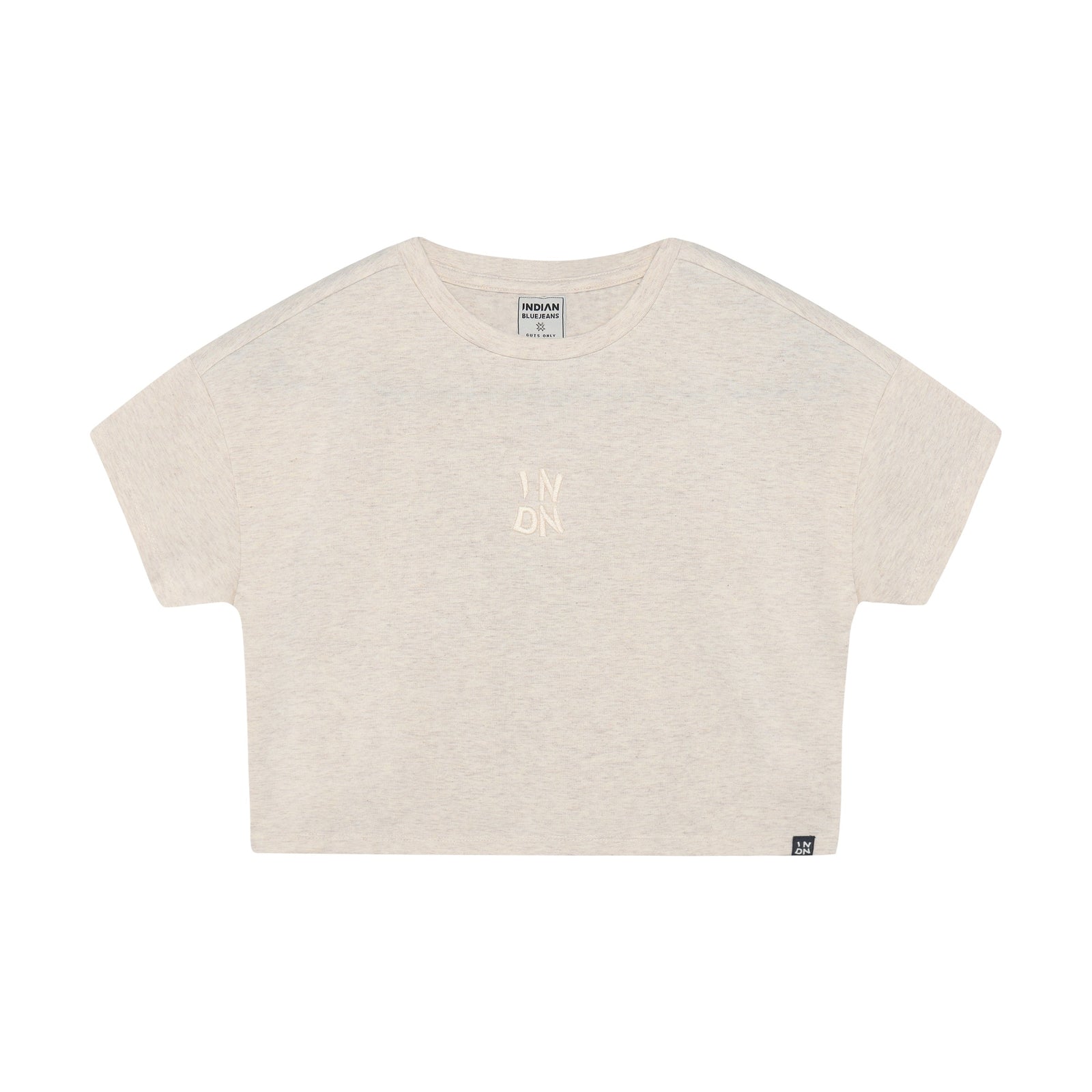 Indian Blue Jeans T-shirt Cropped Back Artwork