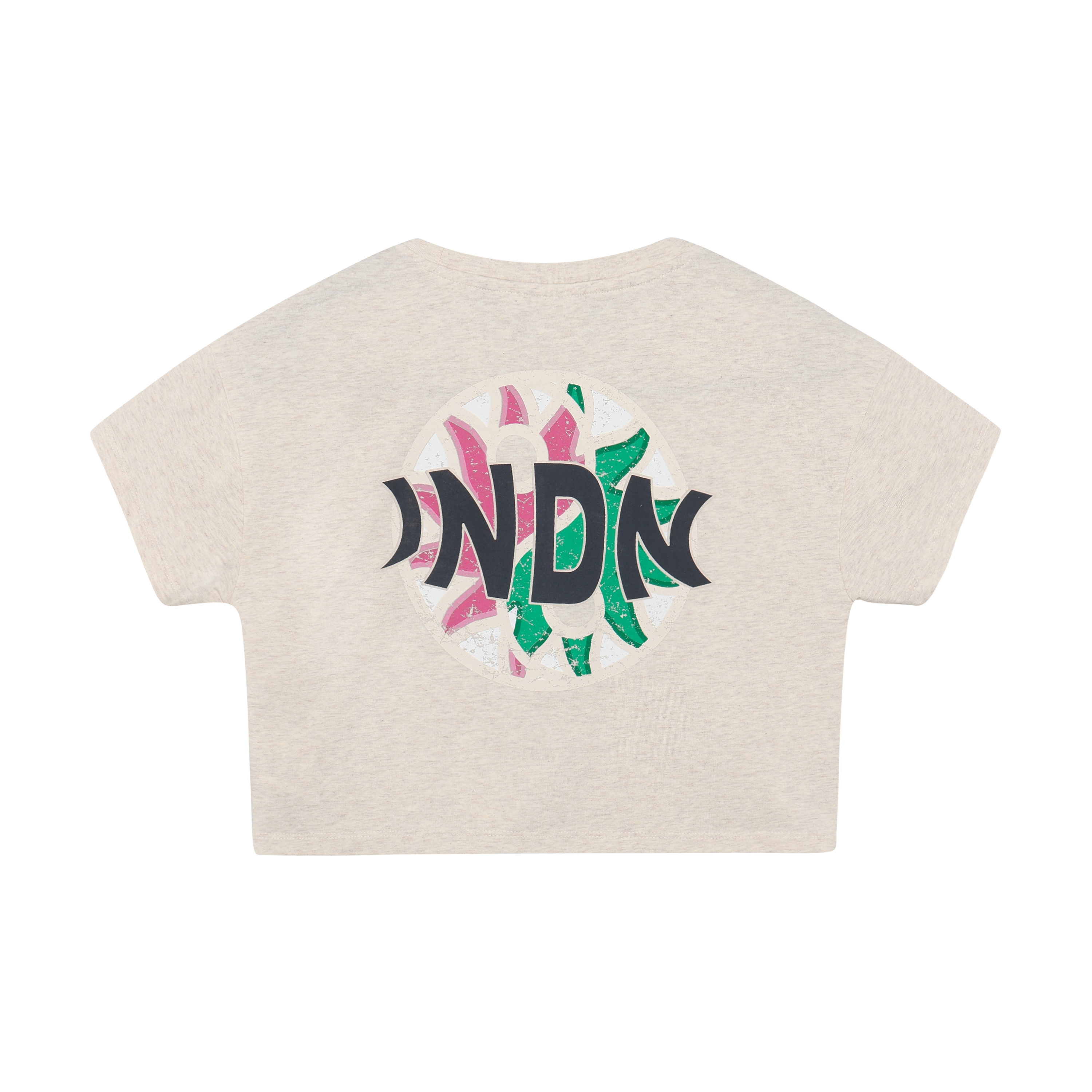 Indian Blue Jeans T-shirt Cropped Back Artwork