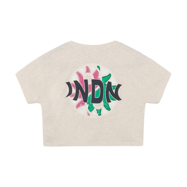 Indian Blue Jeans T-shirt Cropped Back Artwork