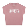 Meisjes T-shirt Wide Cropped  van Indian Blue Jeans in de kleur Lilas in maat 176.