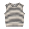Indian Blue Jeans Cropped Top Stripe
