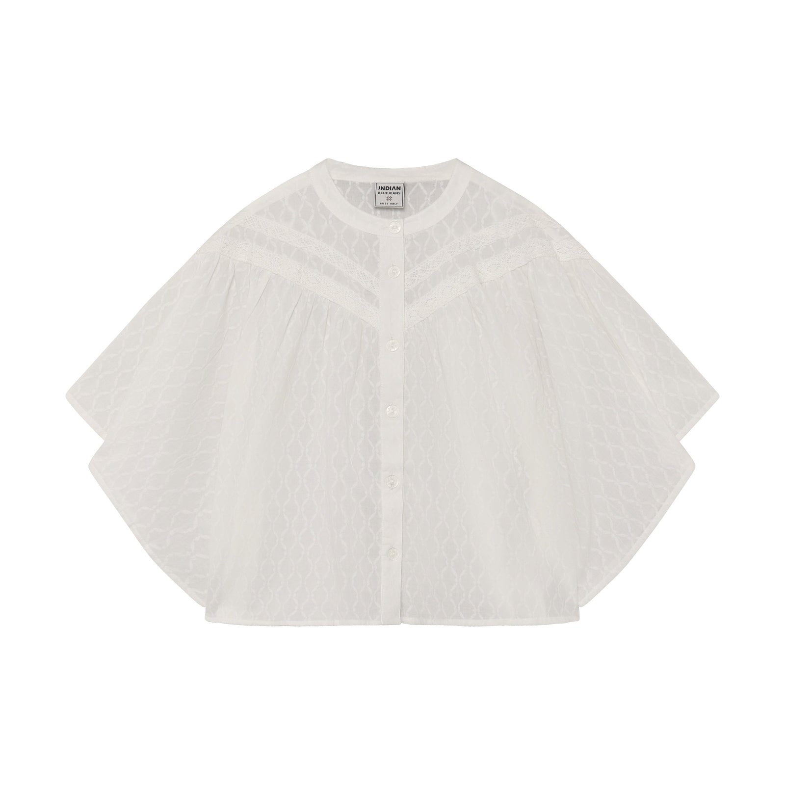 Indian Blue Jeans Shirt Wide Sleeve