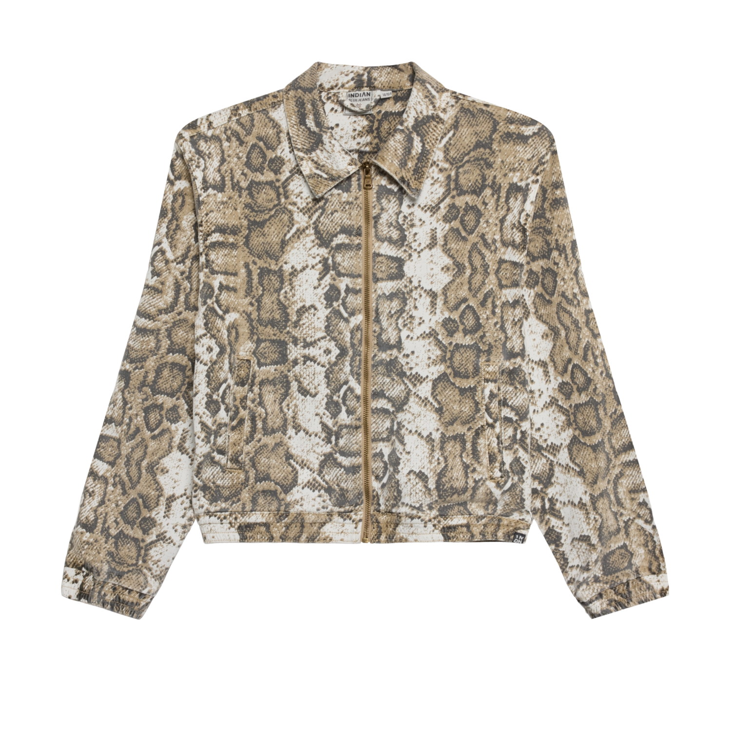 Indian Blue Jeans Snake Print Jacket