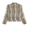 Indian Blue Jeans Snake Print Jacket
