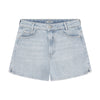 Meisjes Wide Denim Short Light van Indian Blue Jeans in de kleur Used Light Denim in maat 176.