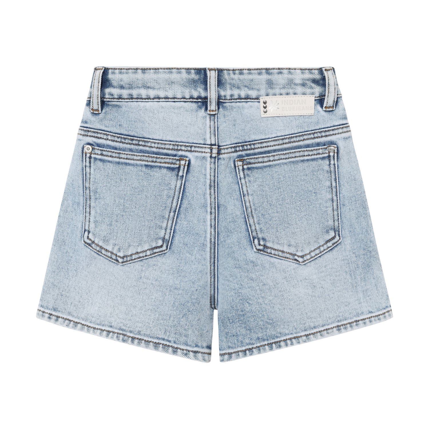 Indian Blue Jeans Wide Denim Short Tape