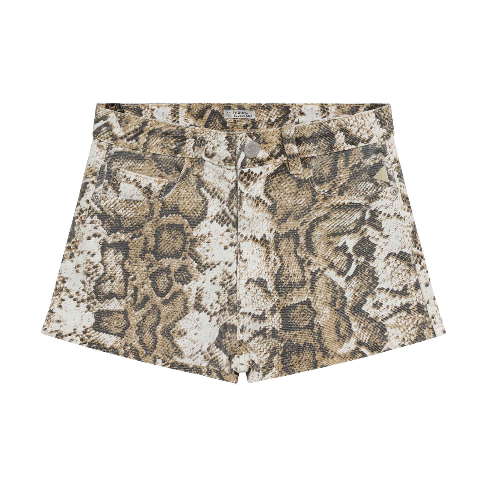 Indian Blue Jeans Short Loose Fit Print