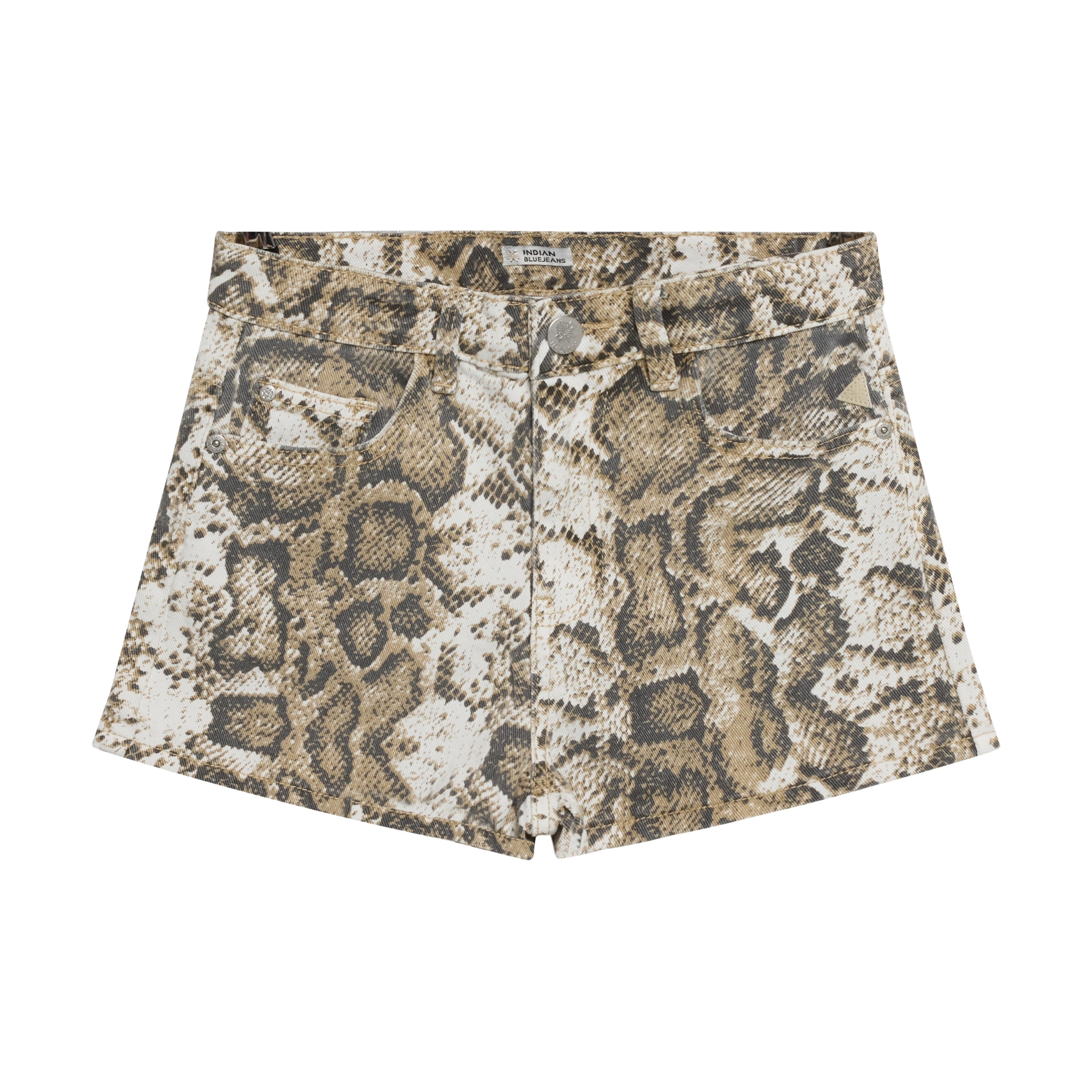 Indian Blue Jeans Short Loose Fit Print