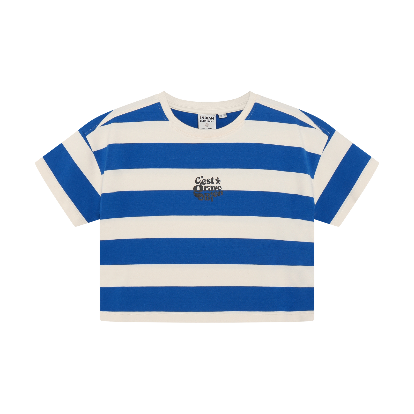 Indian Blue Jeans T-shirt Big Stripe