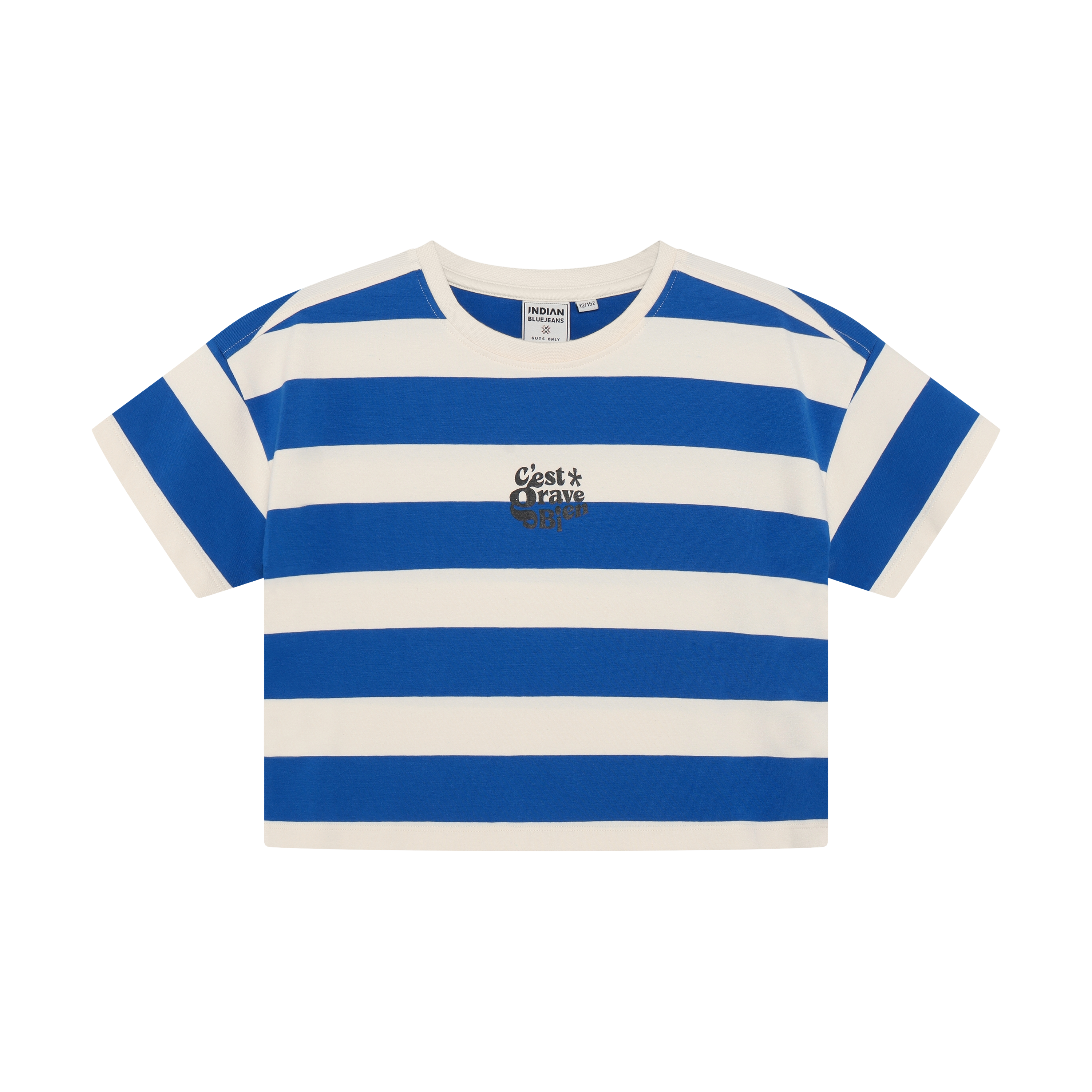 Indian Blue Jeans T-shirt Big Stripe