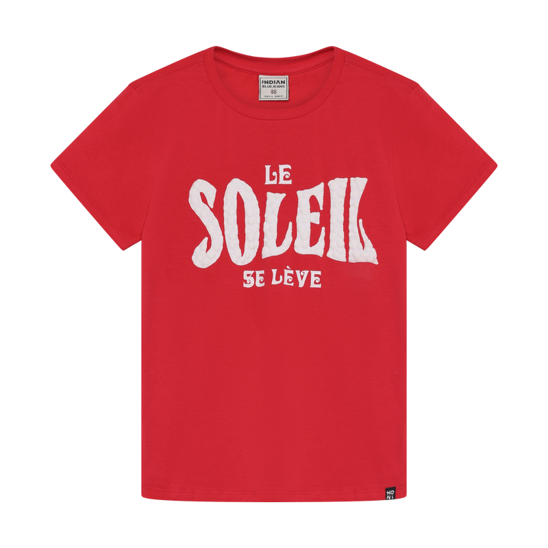 Indian Blue Jeans T-shirt Puffprint