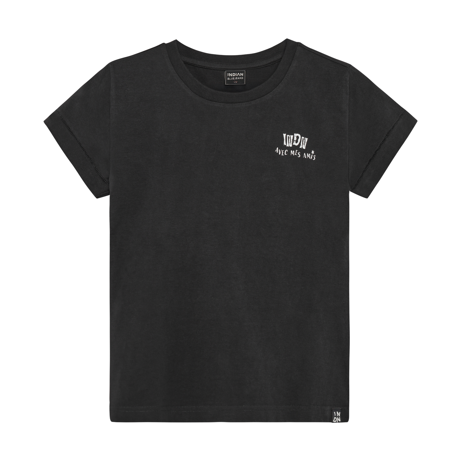 Indian Blue Jeans T-shirt Washed Print