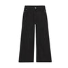 Meisjes Extra Wide Fit Glitter van Indian Blue Jeans in de kleur Black Denim in maat 176.