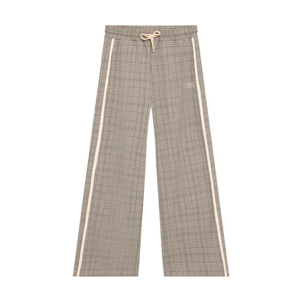 Meisjes Pants Extra Wide Check van Indian Blue Jeans in de kleur Humus in maat 176.