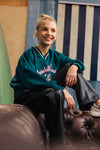 Indian Blue Jeans Pants Vegan Leather