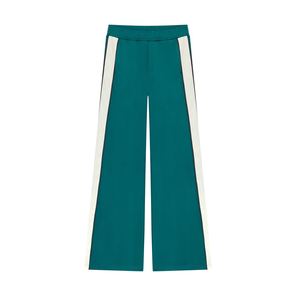 Meisjes Pants Extra Wide Leg  van Indian Blue Jeans in de kleur Spruced-up  in maat 176.