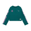 Meisjes Longsleeve Relaxed Fit Print van Indian Blue Jeans in de kleur Spruced-up  in maat 176.
