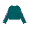 Meisjes Longsleeve Relaxed Fit Print van Indian Blue Jeans in de kleur Spruced-up  in maat 176.