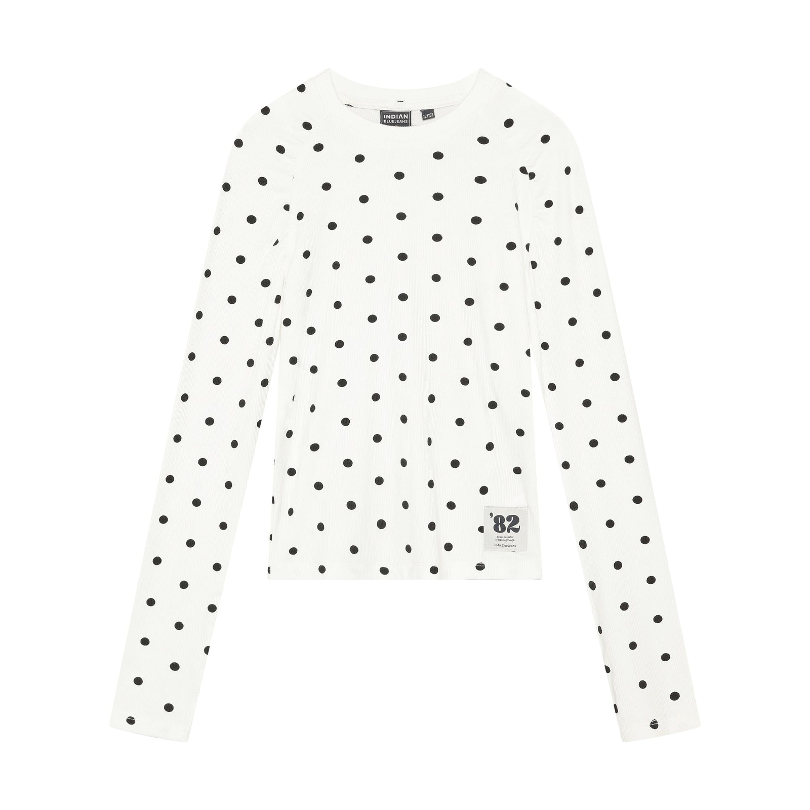 Indian Blue Jeans Longsleeve Polkadot
