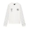 Meisjes Longsleeve Lace  van Indian Blue Jeans in de kleur Cloud in maat 176.