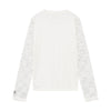 Meisjes Longsleeve Lace  van Indian Blue Jeans in de kleur Cloud in maat 176.