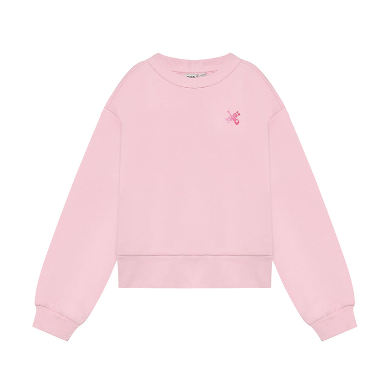 Meisjes Sweater INDN van Indian Blue Jeans in de kleur Flushing Pink  in maat 176.