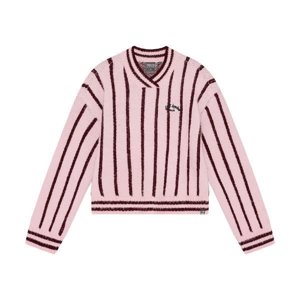 Meisjes Knitwear Fuzzy Stripe van Indian Blue Jeans in de kleur Flushing Pink  in maat 176.